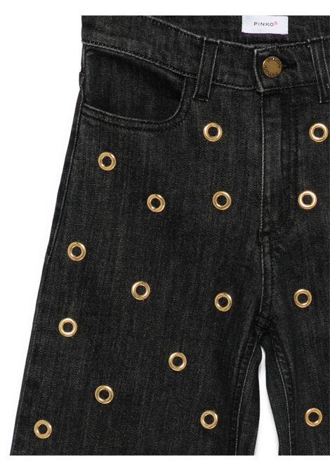 Jeans con occhielli PINKO KIDS | KFPA047.C.DS0615026